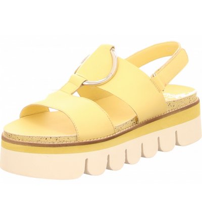 Ara Damen Florenz Sandalette In Gelb Ara Damen Florenz Sandalette In Gelb
