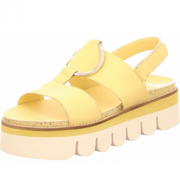 Ara Damen Florenz Sandalette In Gelb