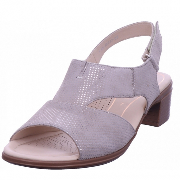Ara Damen Lugano Sandalette In Beige Ara Damen Lugano Sandalette In Beige
