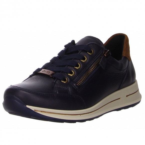 Ara Damen Schnürer In Dunkelblau