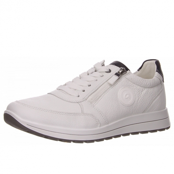 Ara Herren Matteo Schnürschuhe In Weiß Kombi.