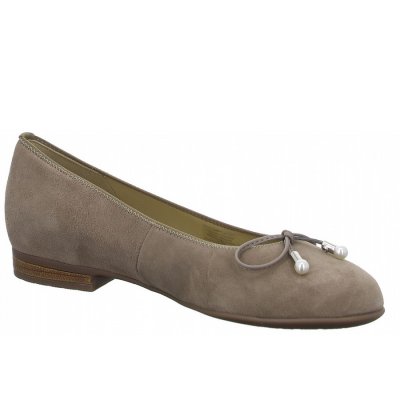 Ara Damen Ballerinas In Taupe