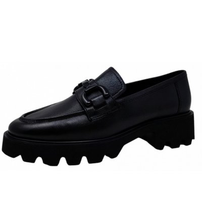 Ara Damen Oxford Slipper In Schwarz