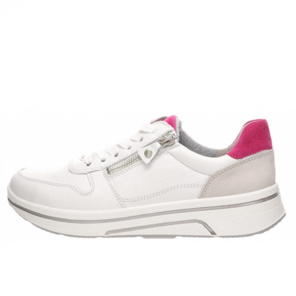 Ara Damen Sapporo Bequeme Schnürer In Weiß