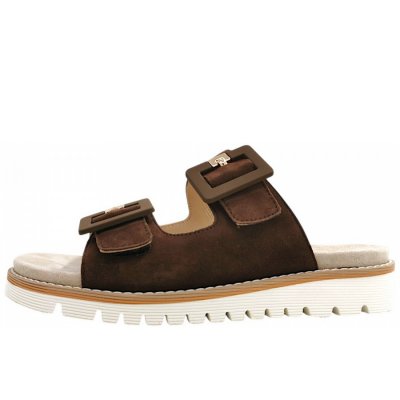 Ara Damen Kent-Sport Pantolette In Mocca/Braun 11