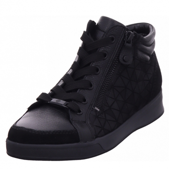 Ara Damen Rom Stiefelette In Schwarz