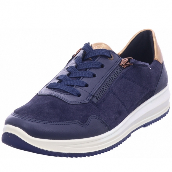 Ara Damen Osaka Halbschuh In Blau