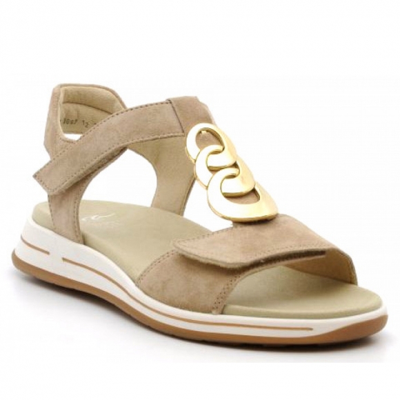 Ara Damen Bequeme Sandale In Beige
