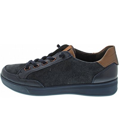 Ara Damen Rom Sportlicher Schnürer In Blau