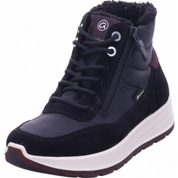 Ara Damen New York Stiefelette In Schwarz