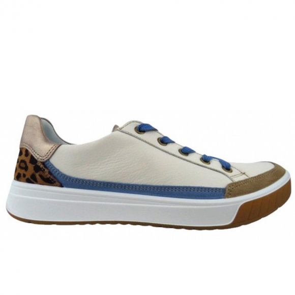 Ara Damen Rom Sportlicher Schnürer In Sand,Cream,Natur,Azzur