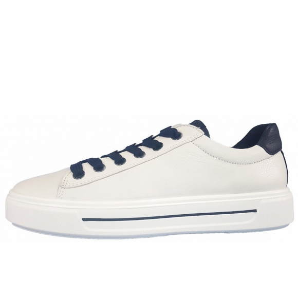 Ara Damen Courtyard 2.0 Sneaker Low In Weiß/ Blau