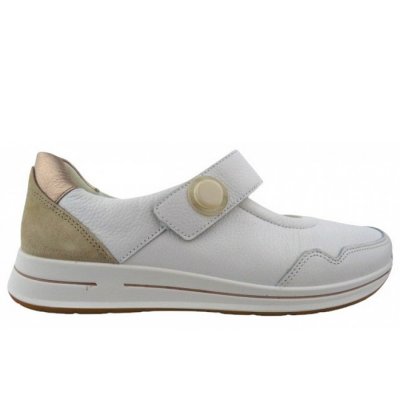 Ara Damen Osaka Ballerina In Weiss,Shell,Sand