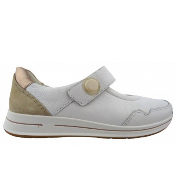 Ara Damen Osaka Ballerina In Weiss,Shell,Sand