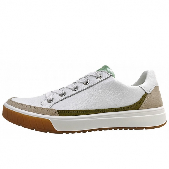 Ara Damen Rom 2.0 Sportlicher Schnürer In Weiss Kombi 06