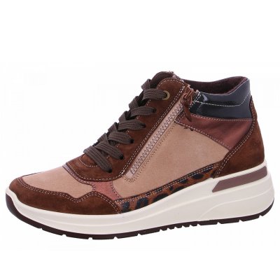 Ara Damen Garda Schnürstiefel In 08 Mocca