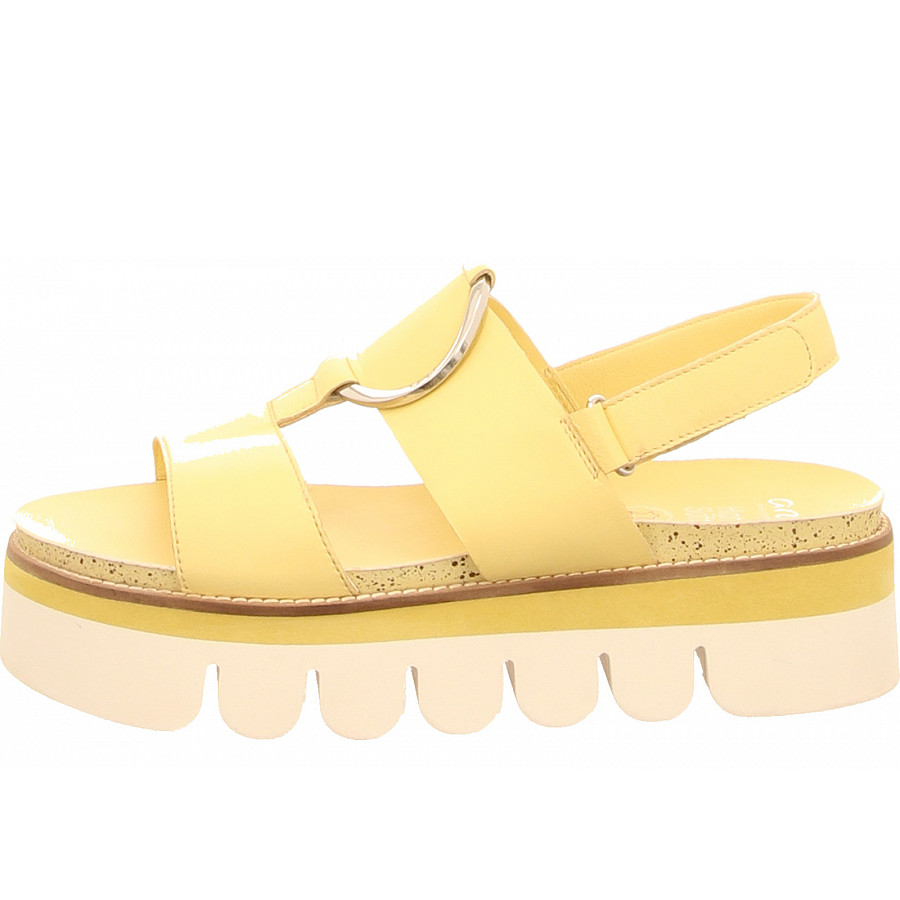 Ara Damen Florenz Sandalette In Gelb