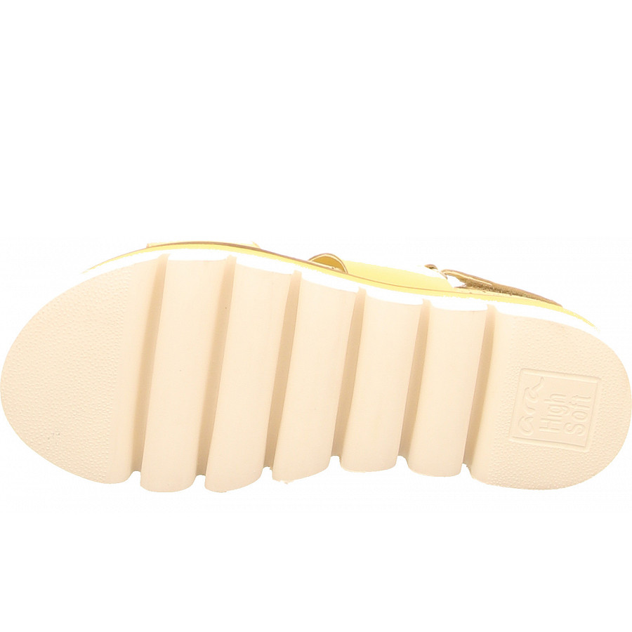 Ara Damen Florenz Sandalette In Gelb