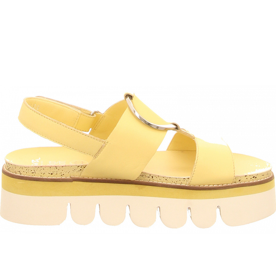 Ara Damen Florenz Sandalette In Gelb