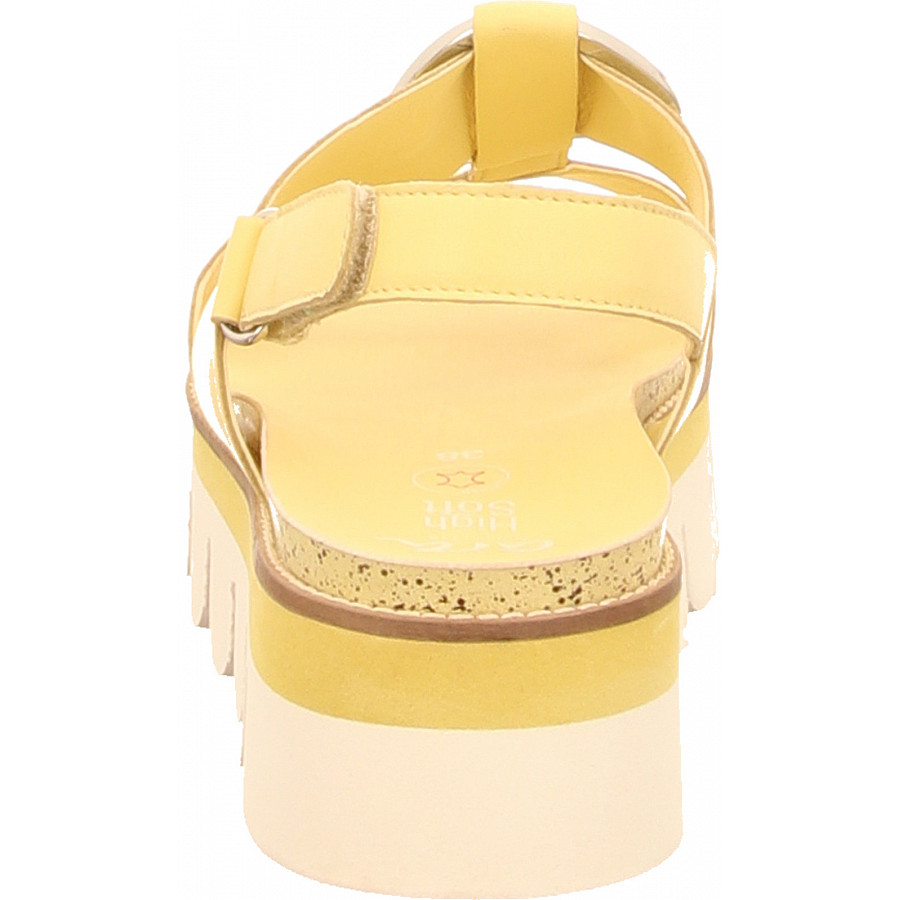 Ara Damen Florenz Sandalette In Gelb