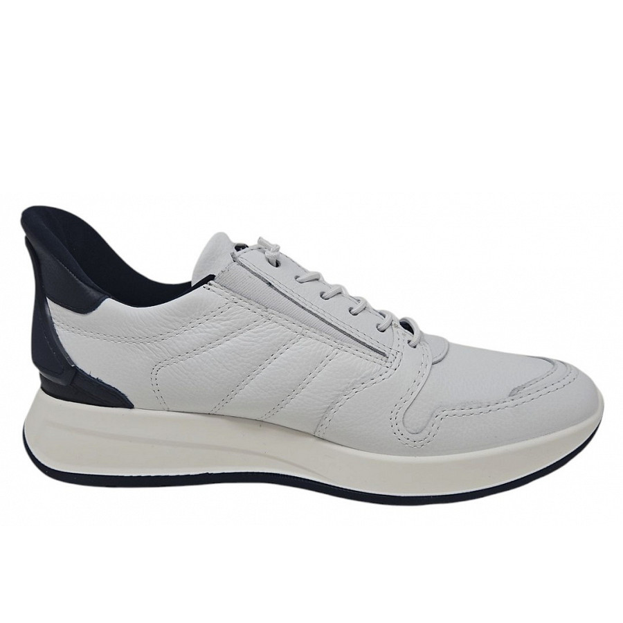 Ara Herren Matteo Sport Sportlicher Schnürer In Weiss Blau