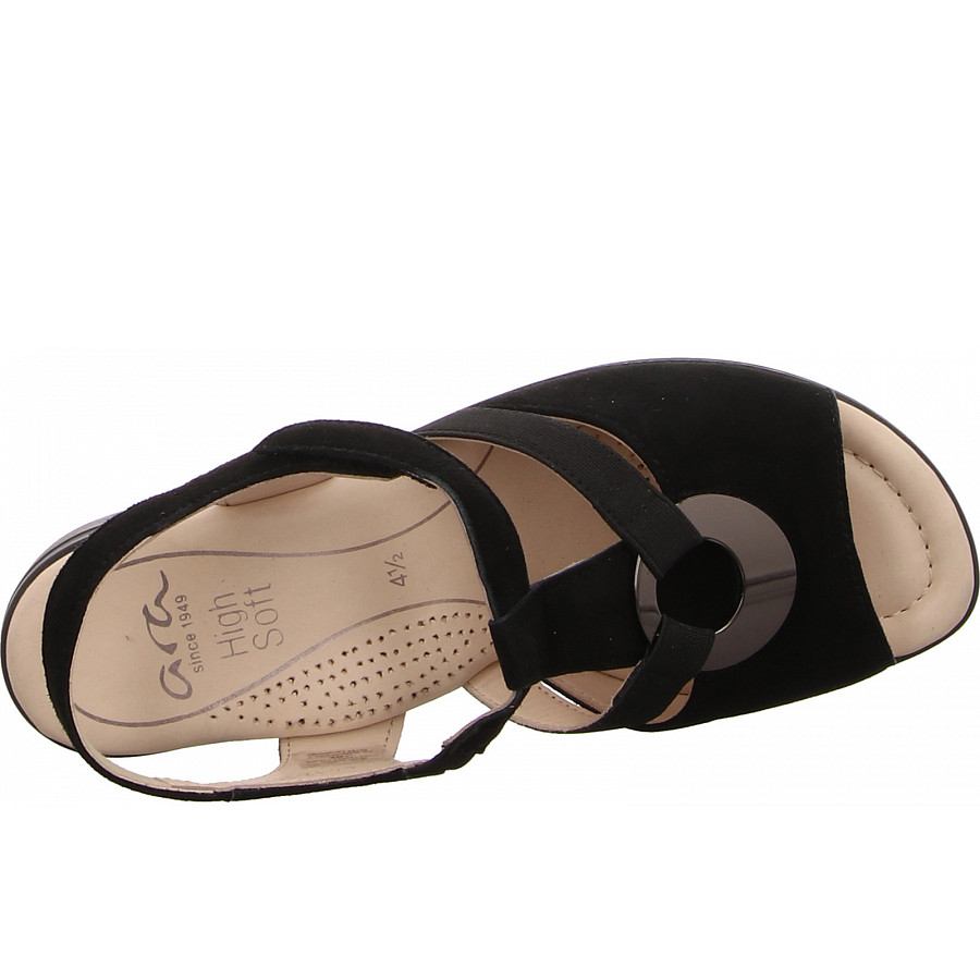Ara Damen Sandalette In Schwarz