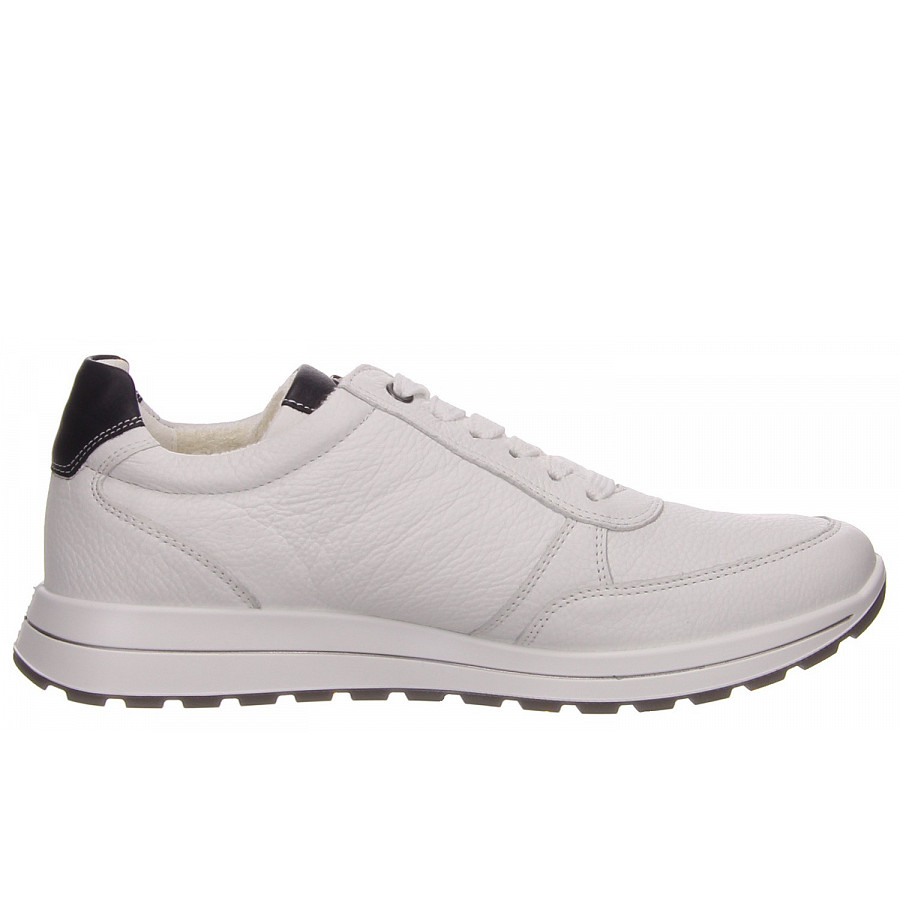 Ara Herren Matteo Schnürschuhe In Weiß Kombi.