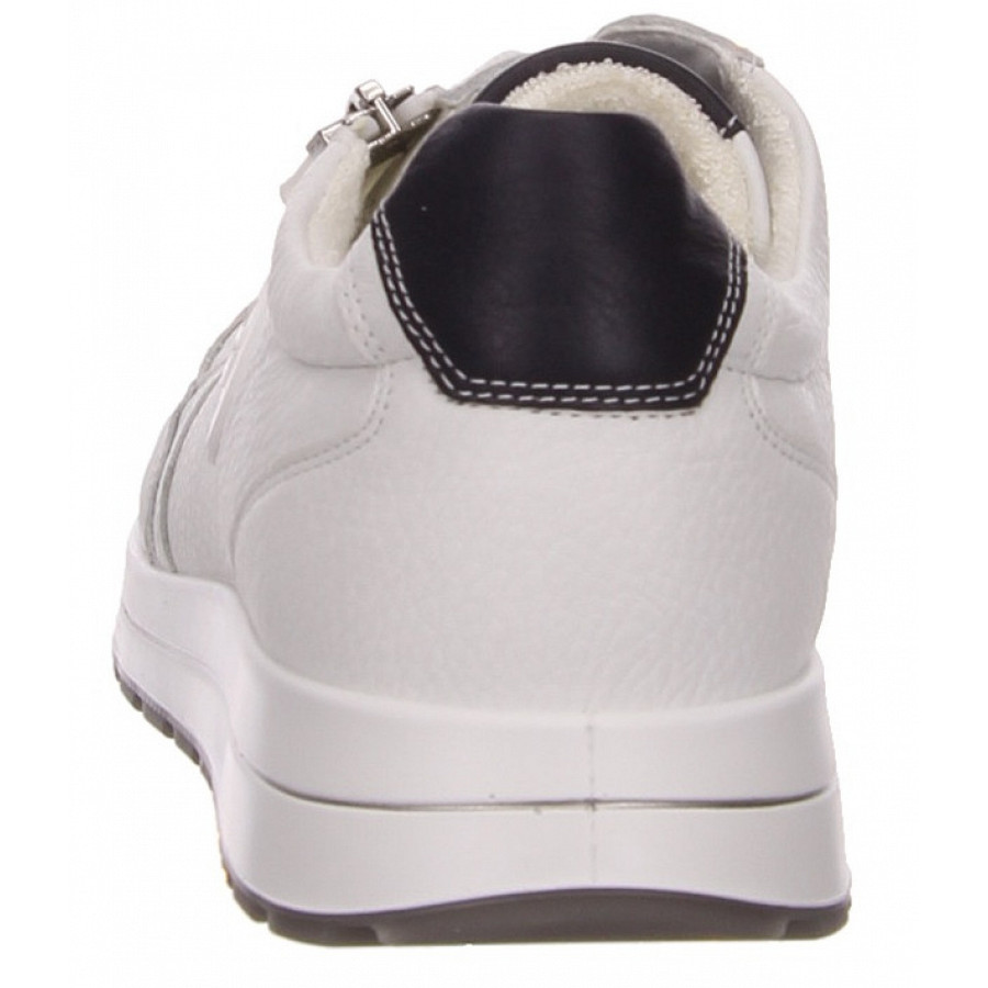 Ara Herren Matteo Schnürschuhe In Weiß Kombi.