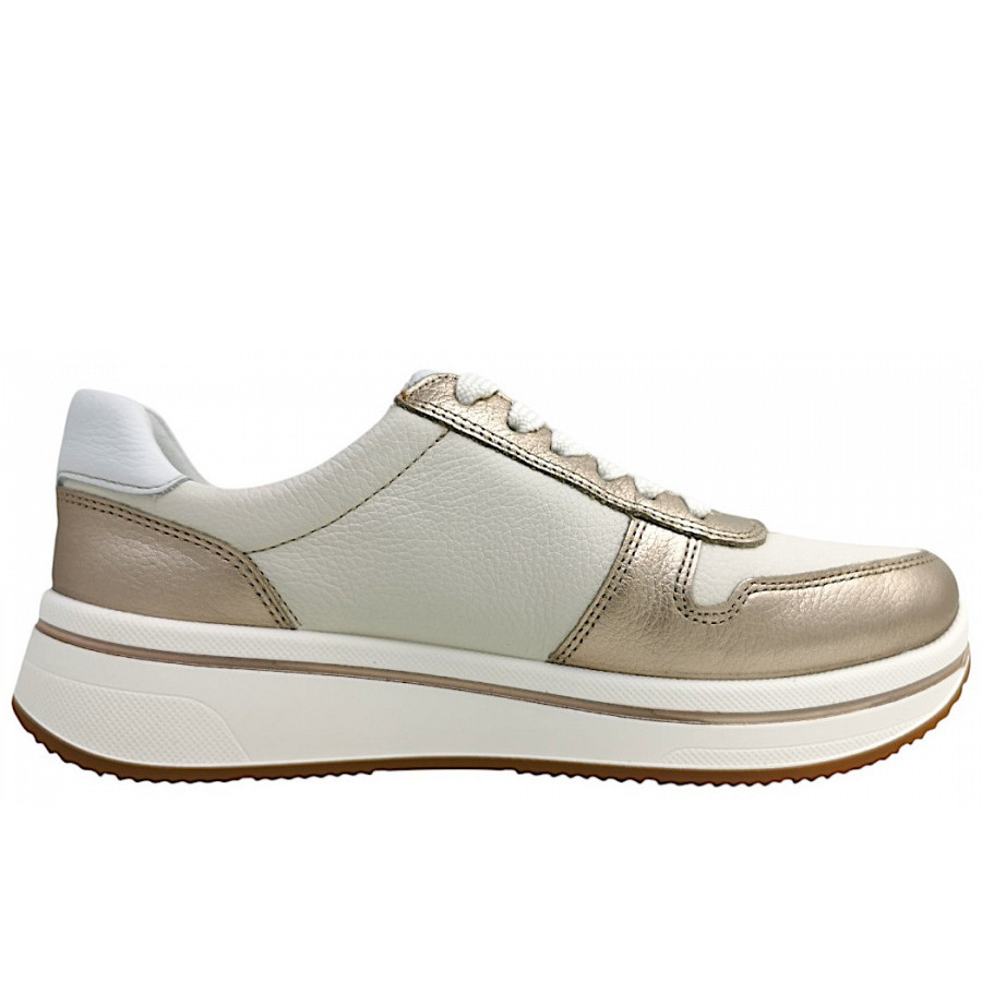 Ara Damen Sapporo Schnürer In Sand, Cream 07