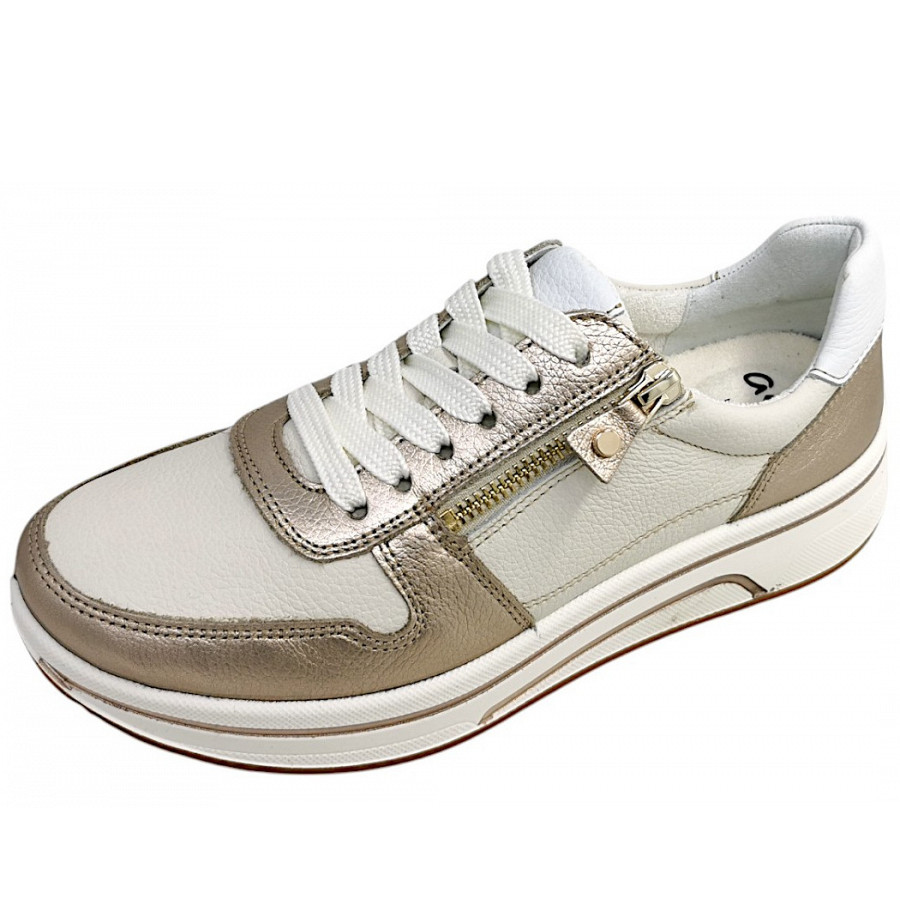 Ara Damen Sapporo Schnürer In Sand, Cream 07