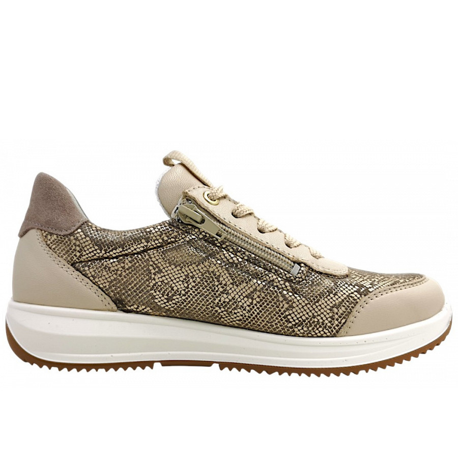 Ara Damen Osaka 3.0 Sportlicher Schnürer In Beach,Cashmere 05