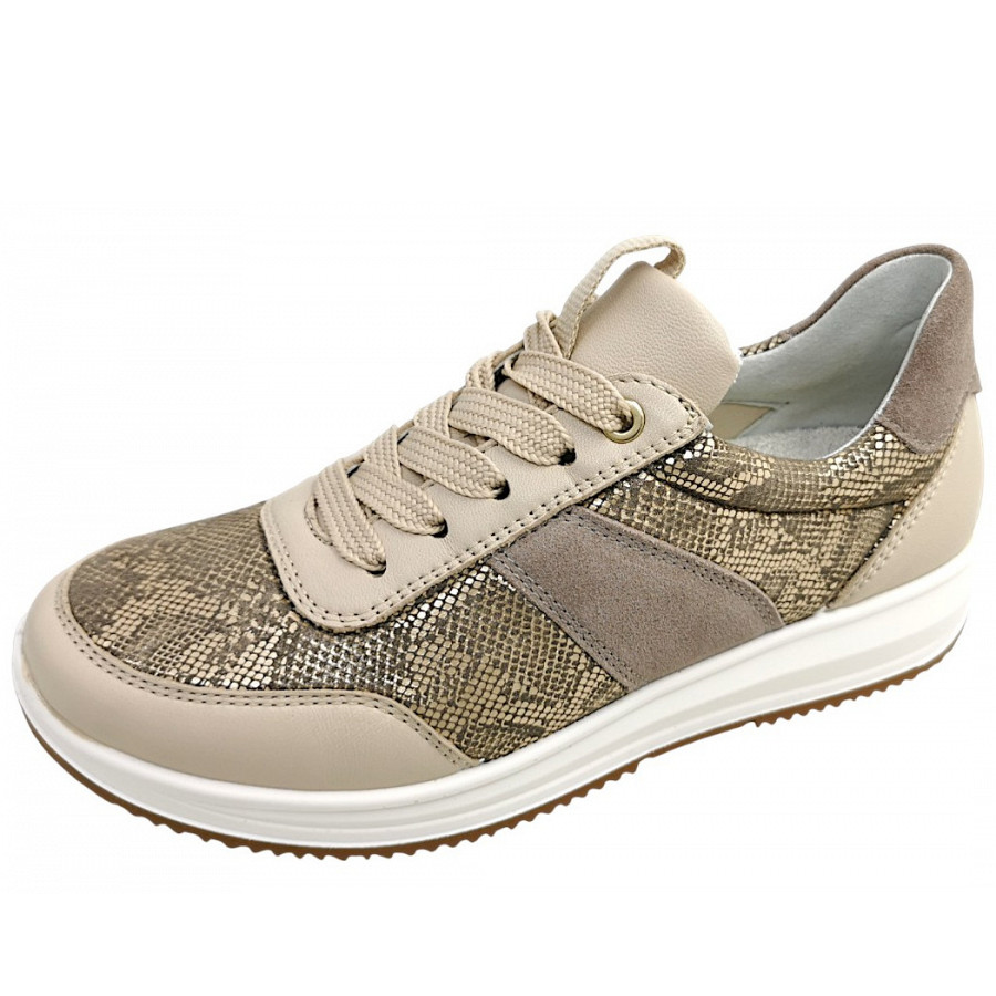 Ara Damen Osaka 3.0 Sportlicher Schnürer In Beach,Cashmere 05