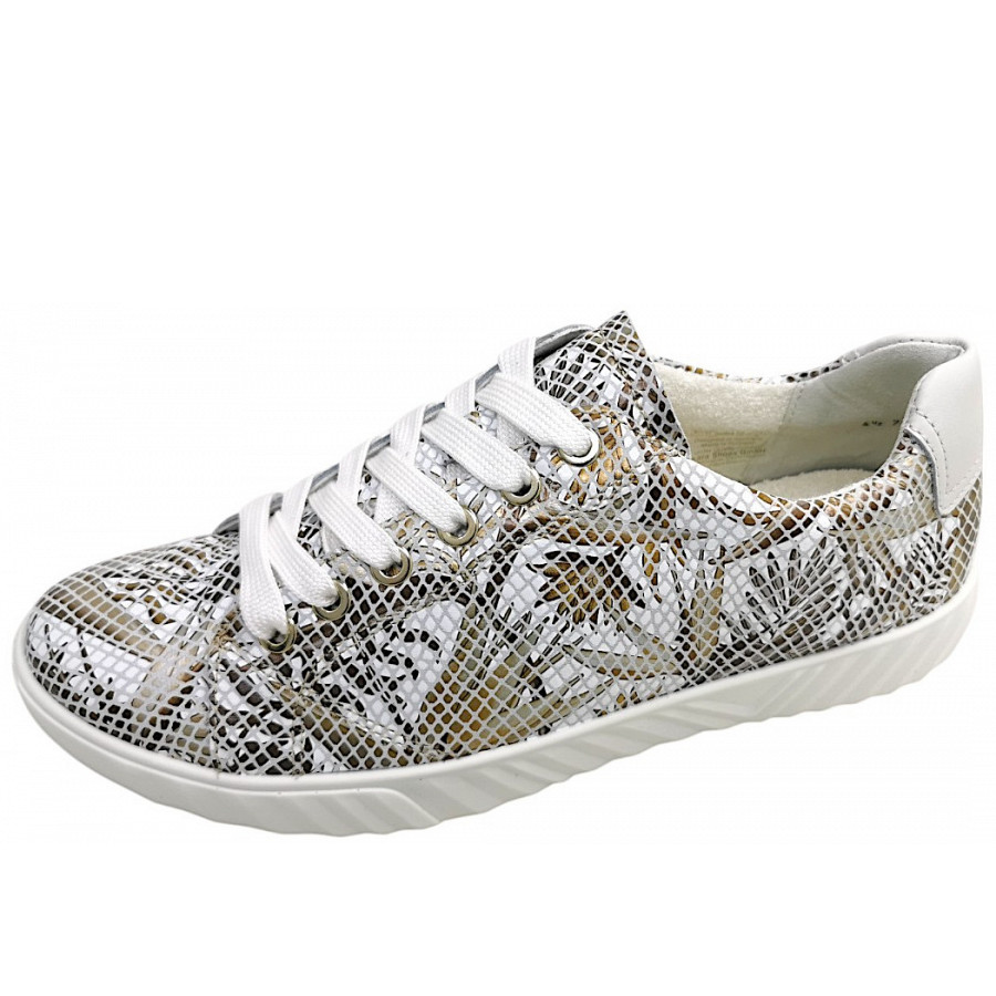 Ara Damen Avio Sportlicher Schnürer In Paltin/Weiß 41