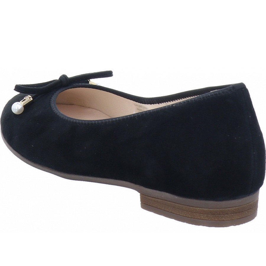 Ara Damen Ballerina In Schwarz