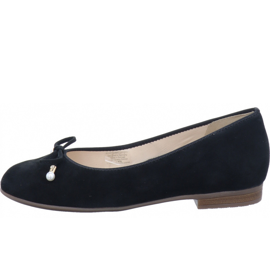 Ara Damen Ballerina In Schwarz