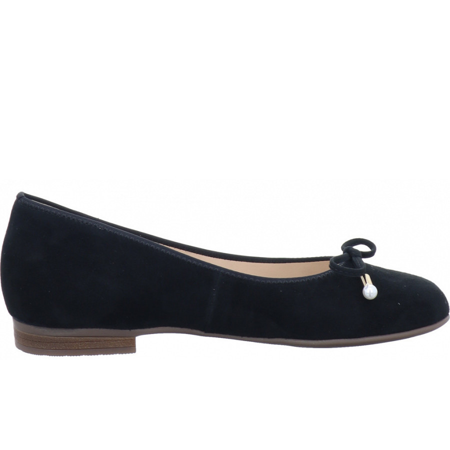 Ara Damen Ballerina In Schwarz