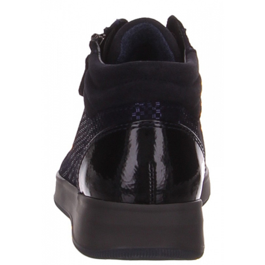 Ara Damen Schnürer In Dunkelblau