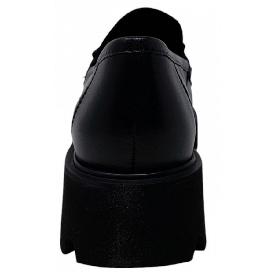 Ara Damen Oxford Slipper In Schwarz