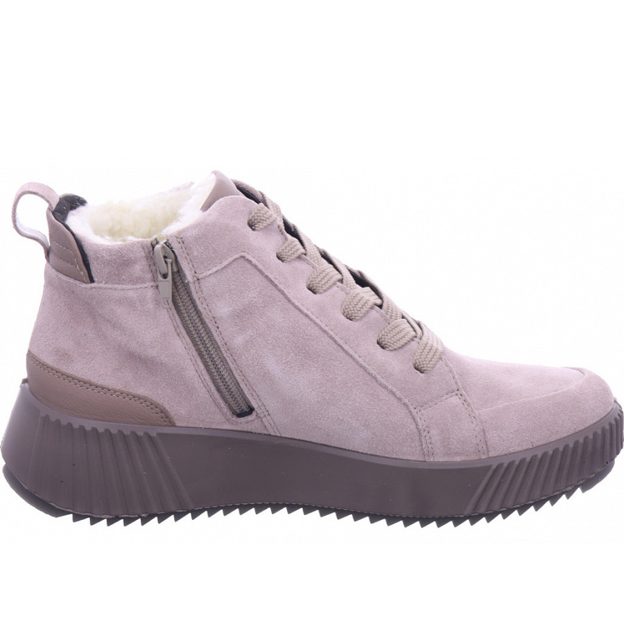 Ara Damen Davos Stiefelette In Grau