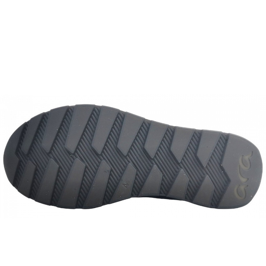 Ara Damen New York Sportlicher Schnürer In Schwarz/Graphit 10