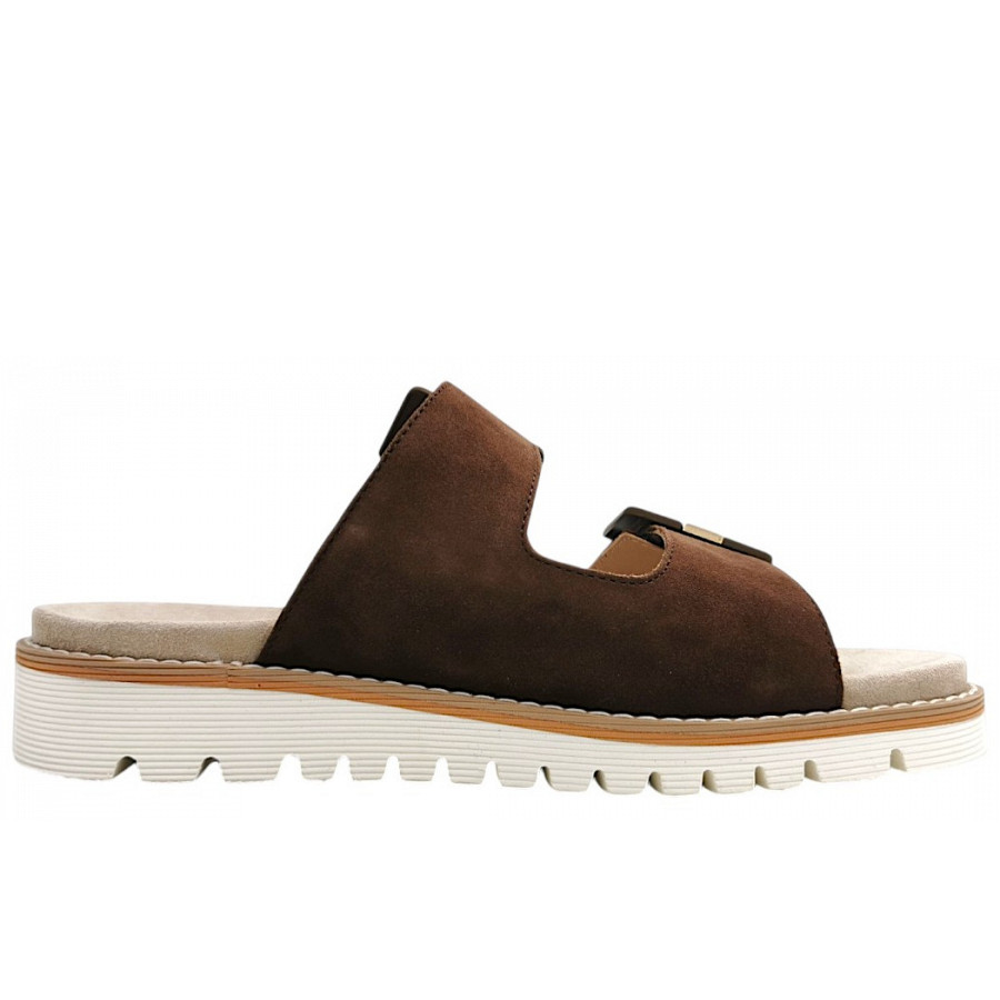 Ara Damen Kent-Sport Pantolette In Mocca/Braun 11