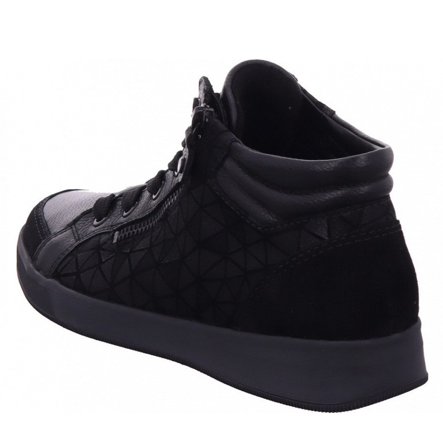 Ara Damen Rom Stiefelette In Schwarz
