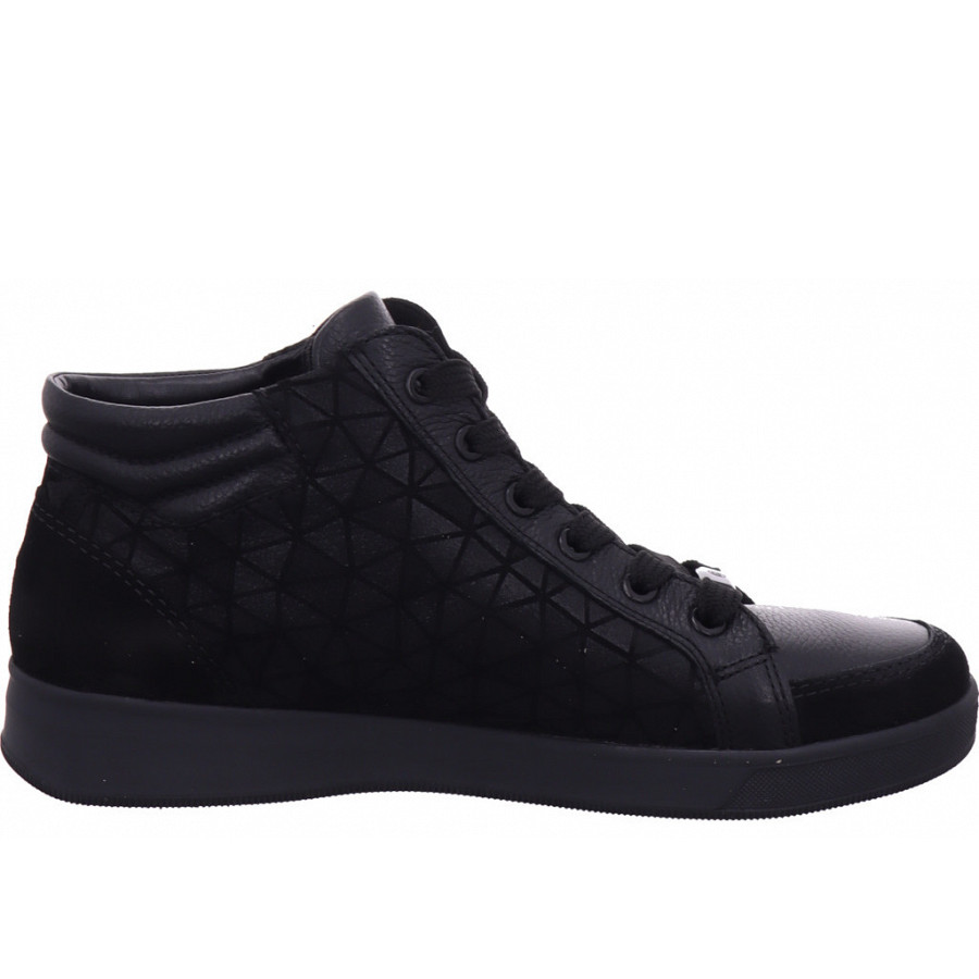 Ara Damen Rom Stiefelette In Schwarz
