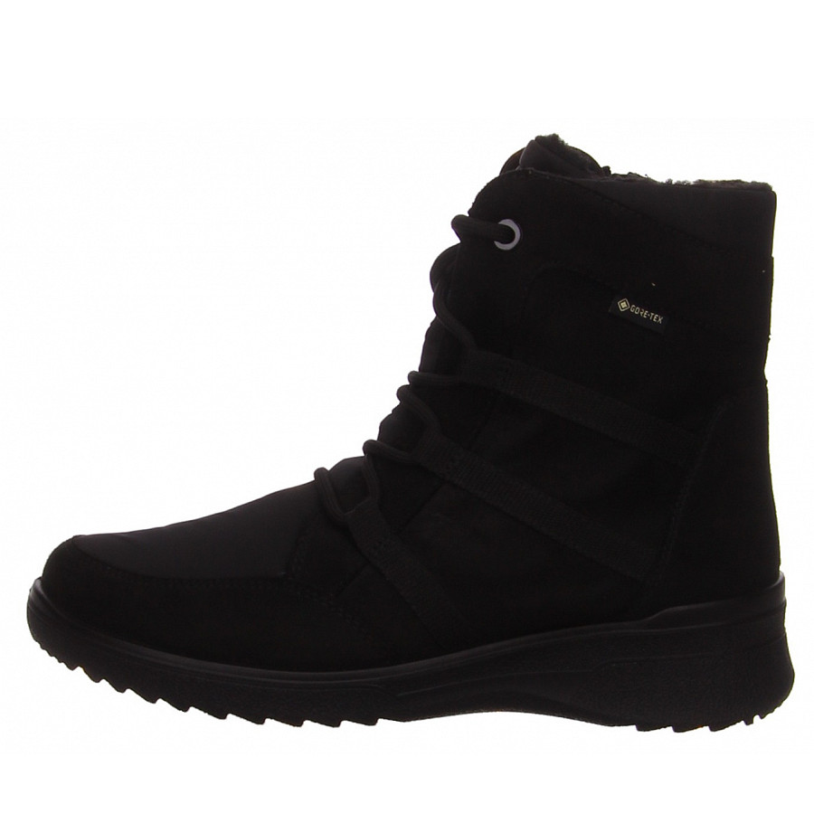 Ara Damen München Stiefelette In Schwarz