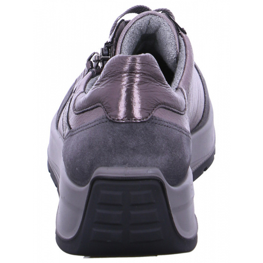 Ara Damen New York Sneaker In 11 Steel