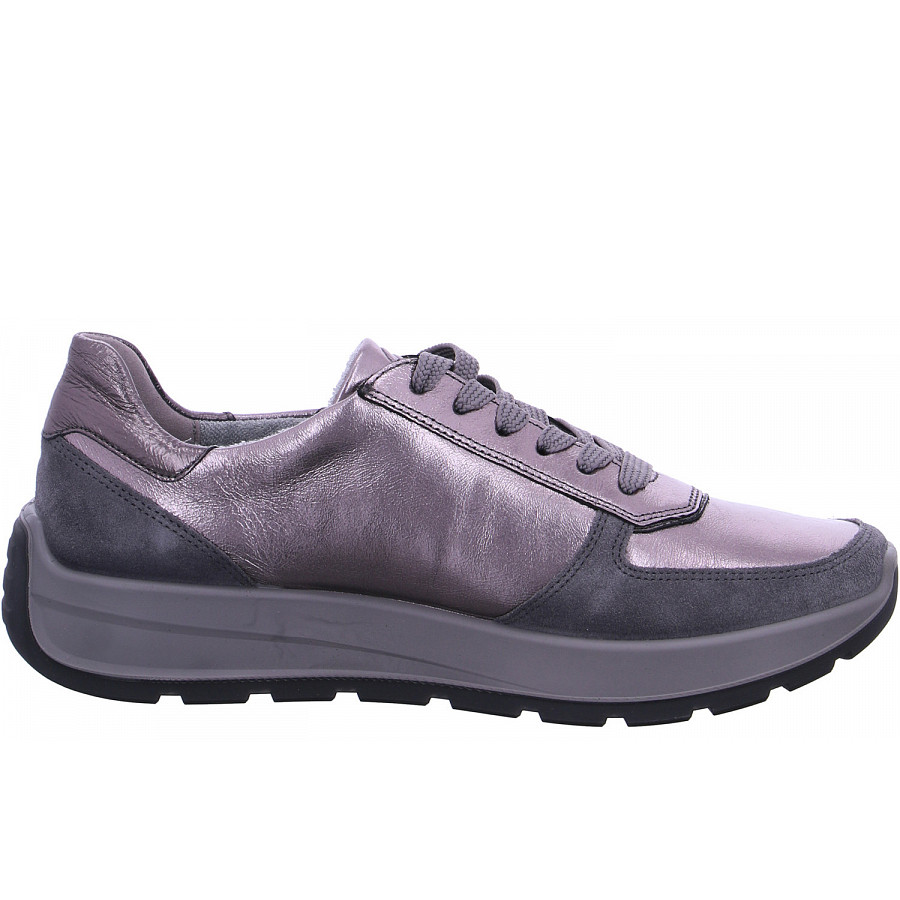 Ara Damen New York Sneaker In 11 Steel