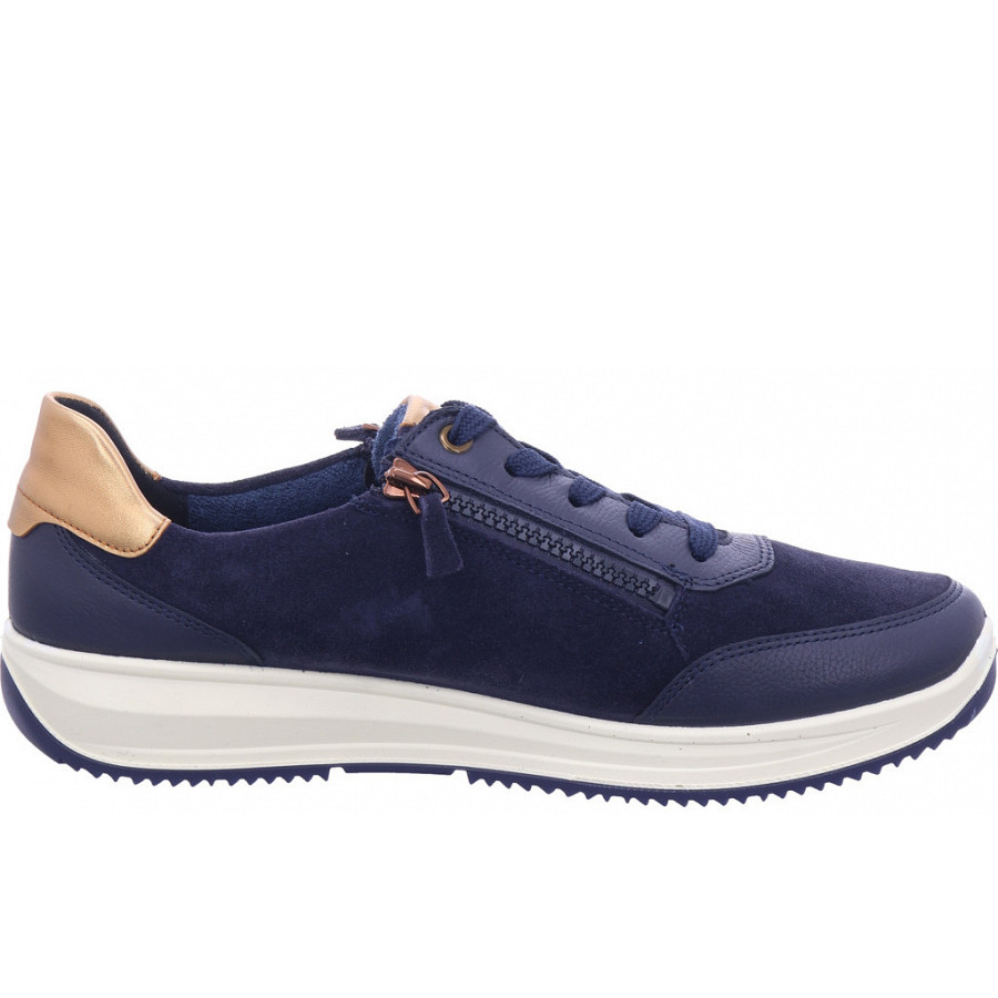 Ara Damen Osaka Halbschuh In Blau