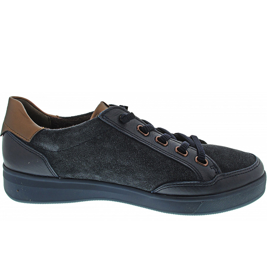 Ara Damen Rom Sportlicher Schnürer In Blau