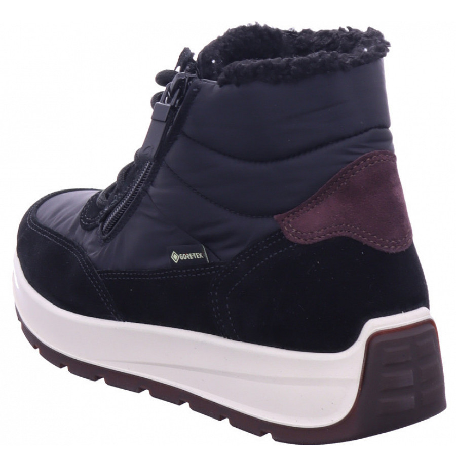 Ara Damen New York Stiefelette In Schwarz