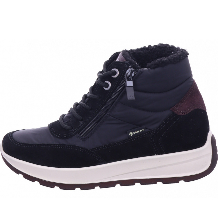 Ara Damen New York Stiefelette In Schwarz